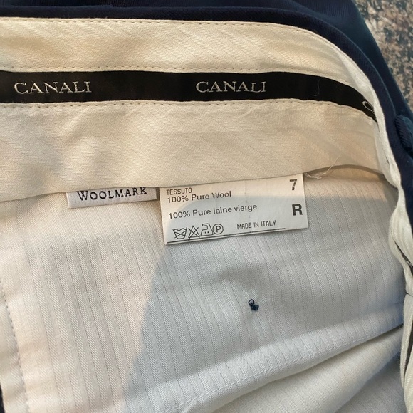 CANALI Men's Black Dress Pants Size 36 - Picture 5 of 6